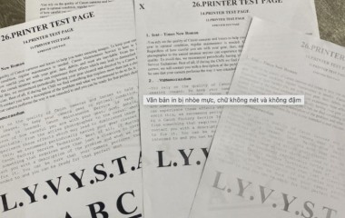 Đừng để tiết kiệm mực rẻ trở thành chi phí sửa máy đắt đỏ